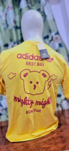 DOWN SHOULDER T SHIRT (ADIDAS)